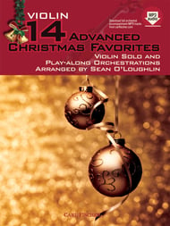 14 Advanced Christmas Favorites Violin BK/ MP3 CD cover Thumbnail